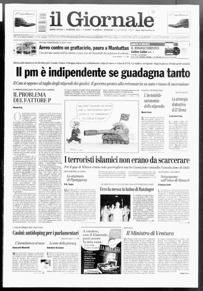 Il giornale : quotidiano del mattino